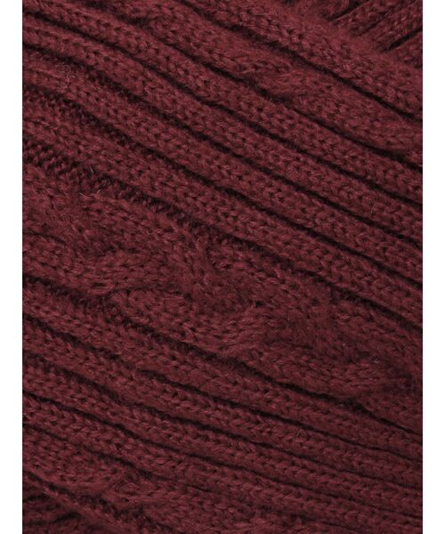 EATME（イートミー）の「BACKリボンカシュクールニットTOP（ニット/セーター・レディース・オフホワイト/ブラック/ワイン・FREE）」の4枚目の写真