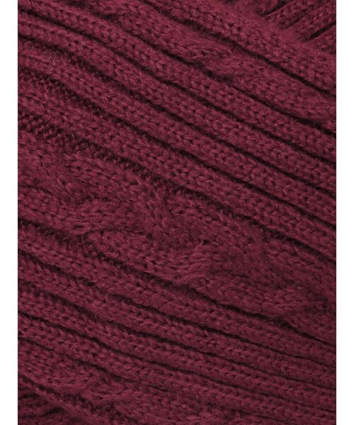 EATME（イートミー）の「BACKリボンカシュクールニットTOP（ニット/セーター・レディース・オフホワイト/ブラック/ワイン・FREE）」の4枚目の写真