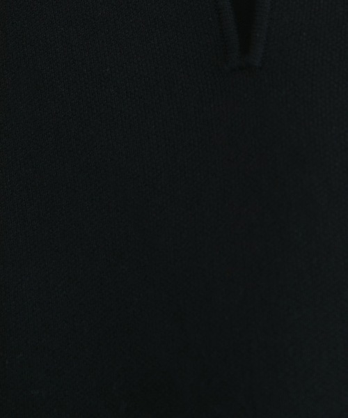 SALON adam et rope'（サロン アダム エ ロペ）の「【WEB限定】スキッパーニットプルオーバー（ニット/セーター・レディース・ブラック/グレー/オフホワイト・FREE）」の6枚目の写真