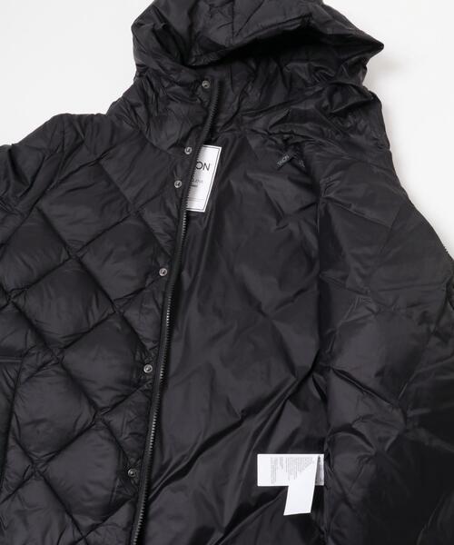 URBAN RESEARCH ROSSO WOMEN（アーバンリサーチ　ロッソ）の「TAION　HOOD DOWN JACKET（ダウンジャケット/コート・レディース・オフホワイト/ブラック・MEDIUM/SMALL）」の10枚目の写真