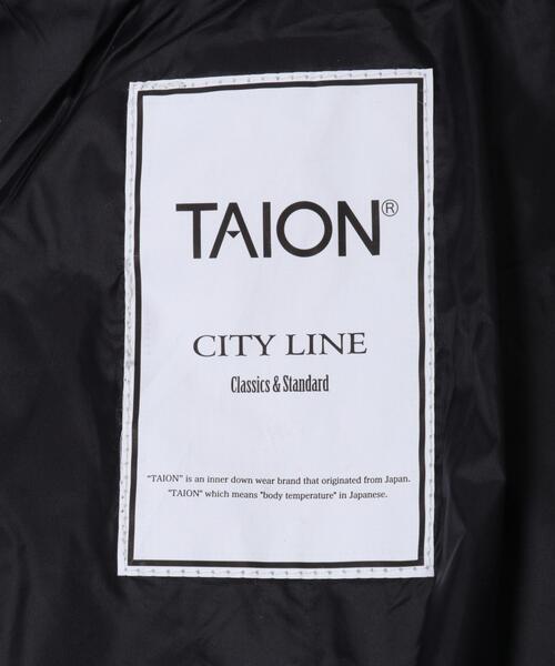 URBAN RESEARCH ROSSO WOMEN（アーバンリサーチ　ロッソ）の「TAION　HOOD DOWN JACKET（ダウンジャケット/コート・レディース・オフホワイト/ブラック・MEDIUM/SMALL）」の5枚目の写真