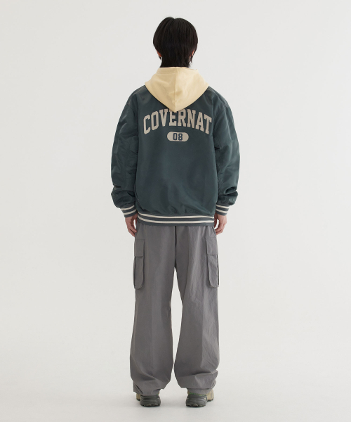 COVERNAT(カバーナット)の「CロゴバスティKhaki(スタジャン・レディース・その他・XX-LARGE/X-SMALL/SMALL/MEDIUM/LARGE/X-LARGE)」の3枚目の写真