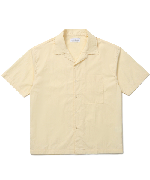 CONNECT KINLOCH(コネクトキンロック)の「コットン/ナイロンオープンカラーシャツ(バター)(シャツ/ブラウス・メンズ・その他・LARGE/MEDIUM/X-LARGE)」の1枚目の写真