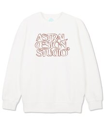 アストラルデザインスタジオ2 オーバーサイズ スウェット_ホワイト