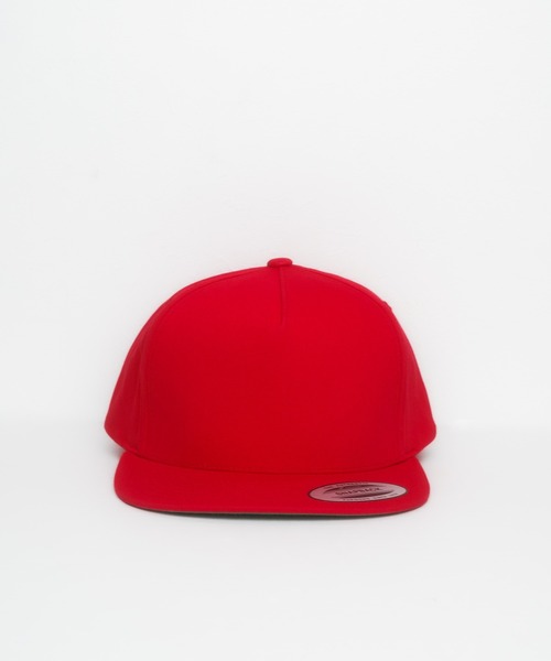 FLEXFIT（フレックスフィット）の「★PH3★★FLEXFIT/フレックスフィット★YUPOONG 5 Panel Cotton Twill Snapback 6007（キャップ・メンズ・レッド/ホワイト・FREE）」の2枚目の写真