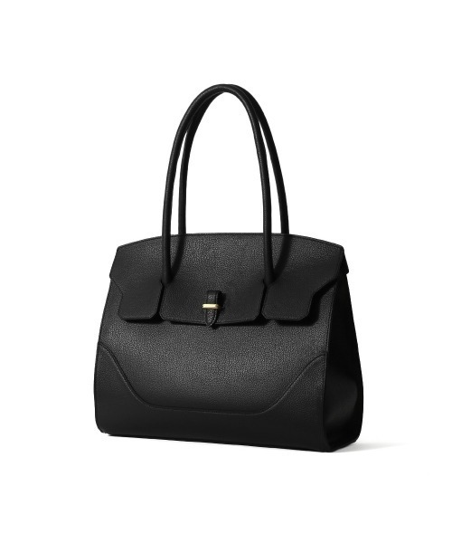 PELLE MORBIDA（ペッレモルビダ）の「Vela（ヴェーラ） VE102-フラップトートバッグ（トートバッグ・レディース・ブルー系その他/ブラック/アイボリー/ベージュ/グレイッシュベージュ・FREE）」の6枚目の写真