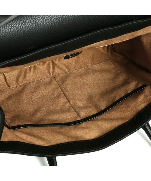 PELLE MORBIDA（ペッレモルビダ）の「Vela（ヴェーラ） VE102-フラップトートバッグ（トートバッグ・レディース・ブルー系その他/ブラック/アイボリー/ベージュ/グレイッシュベージュ・FREE）」の12枚目の写真