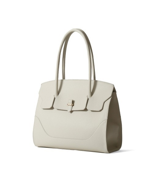 PELLE MORBIDA（ペッレモルビダ）の「Vela（ヴェーラ） VE102-フラップトートバッグ（トートバッグ・レディース・ブルー系その他/ブラック/アイボリー/ベージュ/グレイッシュベージュ・FREE）」の15枚目の写真