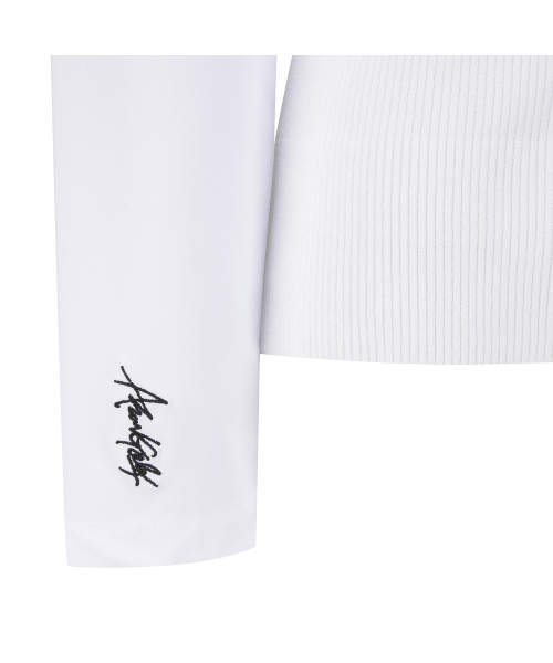ANEW GOLF(アニューゴルフ)の「WOMEN SP HYBRID LONG T-SHIRT_WH(Tシャツ/カットソー・レディース・その他・X-SMALL/SMALL)」の6枚目の写真