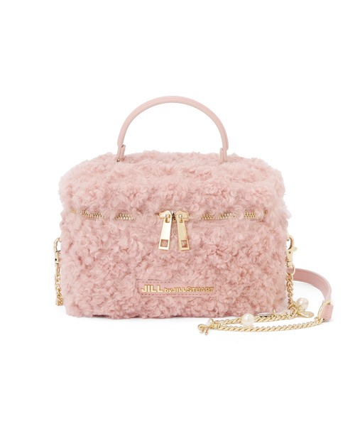 JILL by JILL STUART(ジルバイジルスチュアート)の「◇ボアバニティバッグ(ショルダーバッグ・レディース・モカ/ホワイト/ピンク・FREE)」の17枚目の写真