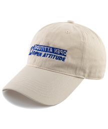 OPEN ATTITUDE（オープンアティチュード）の「MIRROR BALL CAP-LIGHT BEIGE（キャップ）」
