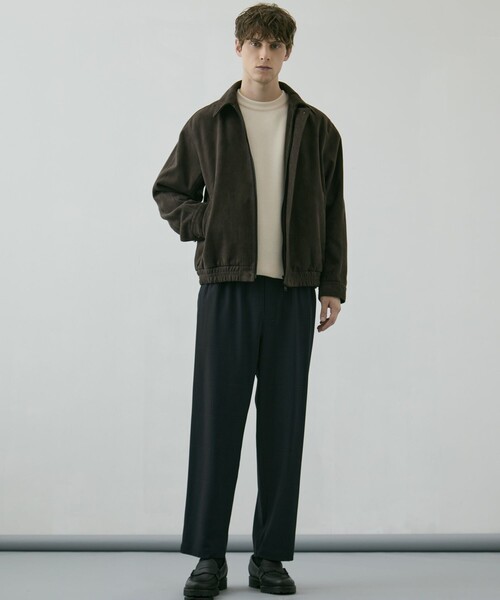 UNITED TOKYO(ユナイテッドトウキョウ)の「LEATHER TEX SUEDE FLIGHT JACKET |冬服/ムレ防止/A2/イージーケア(ブルゾン・メンズ・ダークブラウン/ブラック・1/2)」の6枚目の写真