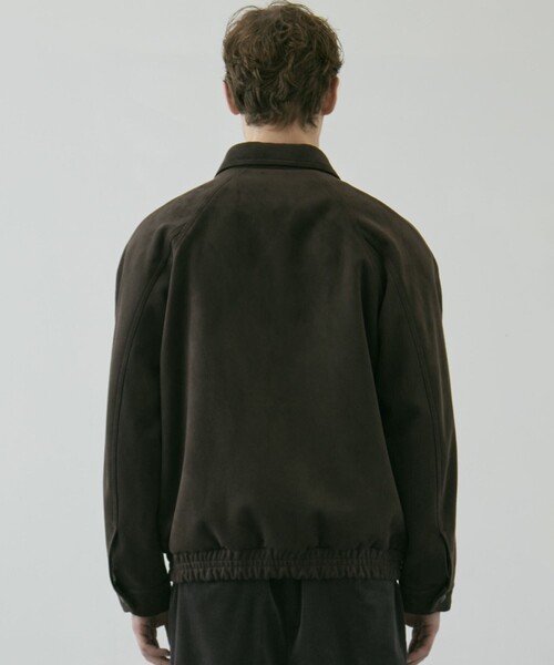 UNITED TOKYO(ユナイテッドトウキョウ)の「LEATHER TEX SUEDE FLIGHT JACKET |冬服/ムレ防止/A2/イージーケア(ブルゾン・メンズ・ダークブラウン/ブラック・1/2)」の15枚目の写真