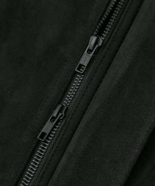 UNITED TOKYO(ユナイテッドトウキョウ)の「LEATHER TEX SUEDE FLIGHT JACKET |冬服/ムレ防止/A2/イージーケア(ブルゾン・メンズ・ダークブラウン/ブラック・1/2)」の22枚目の写真