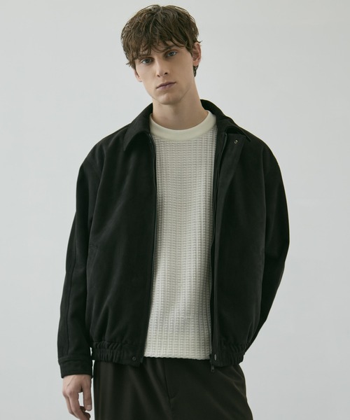 UNITED TOKYO(ユナイテッドトウキョウ)の「LEATHER TEX SUEDE FLIGHT JACKET |冬服/ムレ防止/A2/イージーケア(ブルゾン・メンズ・ダークブラウン/ブラック・1/2)」の8枚目の写真