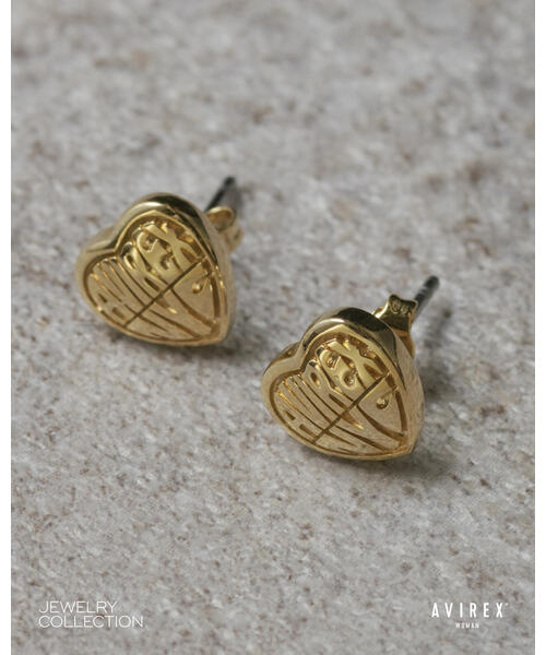 AVIREX(アヴィレックス)の「HEART EARRING by J.H.M CO.,LTD.(ピアス(両耳用)・レディース・ゴールド/シルバー・F)」の7枚目の写真
