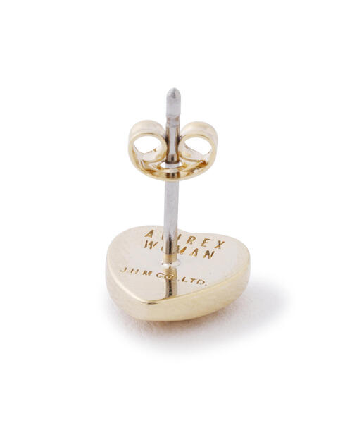 AVIREX(アヴィレックス)の「HEART EARRING by J.H.M CO.,LTD.(ピアス(両耳用)・レディース・ゴールド/シルバー・F)」の9枚目の写真