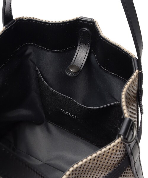 HIROKO HAYASHI(ヒロコハヤシ)の「PANIER(パニエ)2wayショルダーバッグ(ショルダーバッグ・レディース・ブラック/ベージュ系4・00)」の14枚目の写真