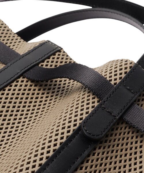 HIROKO HAYASHI(ヒロコハヤシ)の「PANIER(パニエ)2wayショルダーバッグ(ショルダーバッグ・レディース・ブラック/ベージュ系4・00)」の16枚目の写真