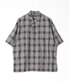 60s レーヨンシャツ 半袖シャツ オンブレチェック TOWNCRAFT / 60S OMBRE PLAID RAYON S/S SHIRT MADE IN JAPAN オンブレ