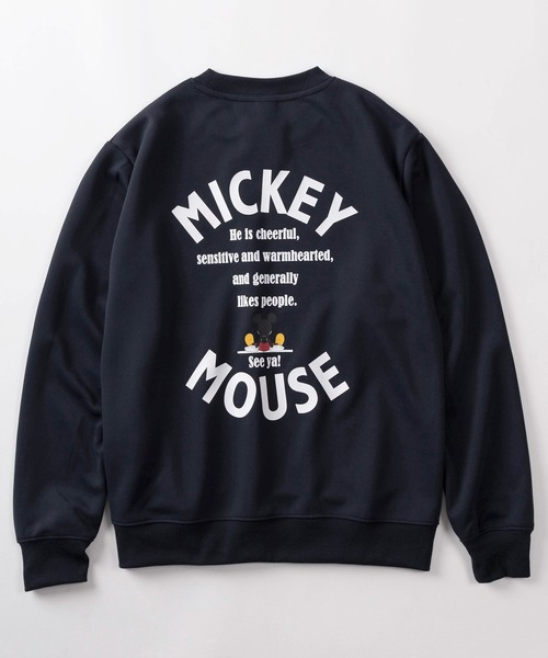 Disney(ディズニー)の「【71】【Disney/ディズニー】MICKEY MOUSE ダンボールニット スウェット/メンズ/レディース/ユニセックス(スウェット・レディース・ネイビー/ライトグリーン/チャコールグレー/アッシュグレー・M/L)」の8枚目の写真