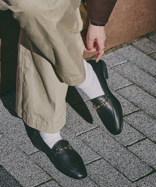 LE TALON（ルタロン）の「《追加》レザービットバブーシュ（ローファー・レディース・ブラック系その他・24.5cm/24cm/23.5cm/23cm/22.5cm/22cm/21.5/26cm/25.5cm/25cm）」の6枚目の写真