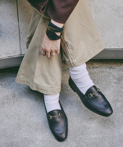 LE TALON（ルタロン）の「《追加》レザービットバブーシュ（ローファー・レディース・ブラック系その他・24.5cm/24cm/23.5cm/23cm/22.5cm/22cm/21.5/26cm/25.5cm/25cm）」の7枚目の写真