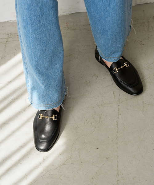 LE TALON（ルタロン）の「《追加》レザービットバブーシュ（ローファー・レディース・ブラック系その他・24.5cm/24cm/23.5cm/23cm/22.5cm/22cm/21.5/26cm/25.5cm/25cm）」の9枚目の写真