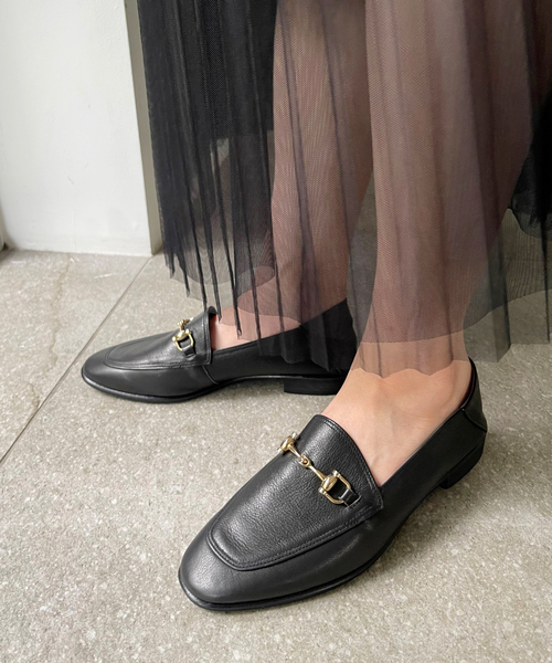 LE TALON（ルタロン）の「《追加》レザービットバブーシュ（ローファー・レディース・ブラック系その他・24.5cm/24cm/23.5cm/23cm/22.5cm/22cm/21.5/26cm/25.5cm/25cm）」の14枚目の写真