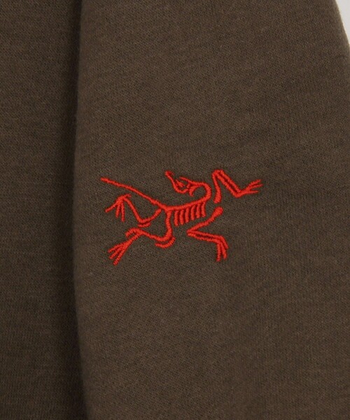 ARC'TERYX（アークテリクス）の「ARC'TERYX/アークテリクス Emblem Fleece Hoody M（パーカー・メンズ・ブラック/ブラウン・SMALL/X-LARGE/MEDIUM/LARGE）」の19枚目の写真