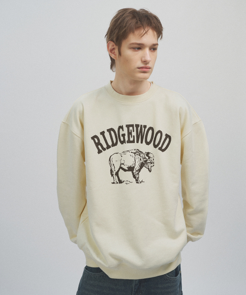 KANEITEI(カネイテイ)の「RIDGEWOOD CREWNECK (IVORY)(スウェット・レディース・アイボリー・MEDIUM/LARGE/X-LARGE)」の15枚目の写真