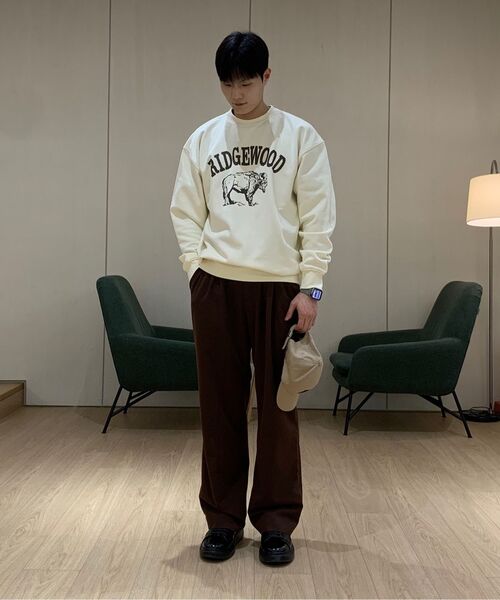 KANEITEI(カネイテイ)の「RIDGEWOOD CREWNECK (IVORY)(スウェット・レディース・アイボリー・MEDIUM/LARGE/X-LARGE)」の17枚目の写真