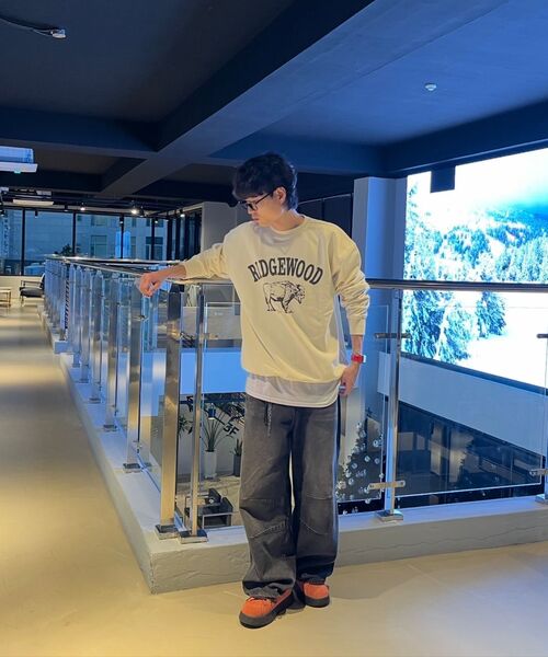 KANEITEI(カネイテイ)の「RIDGEWOOD CREWNECK (IVORY)(スウェット・レディース・アイボリー・MEDIUM/LARGE/X-LARGE)」の14枚目の写真