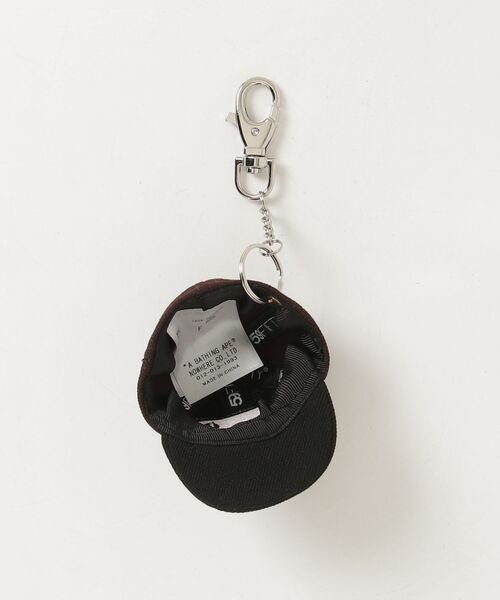 A BATHING APE（アベイシングエイプ）の「MILO FACE NEW ERA CAP KEY CHAIN（キーホルダー・キッズ・ブラウン・FREE）」の4枚目の写真