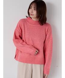 Te chichi TERRASSE | もちもちメランジボトルネックニット(ニット/セーター)