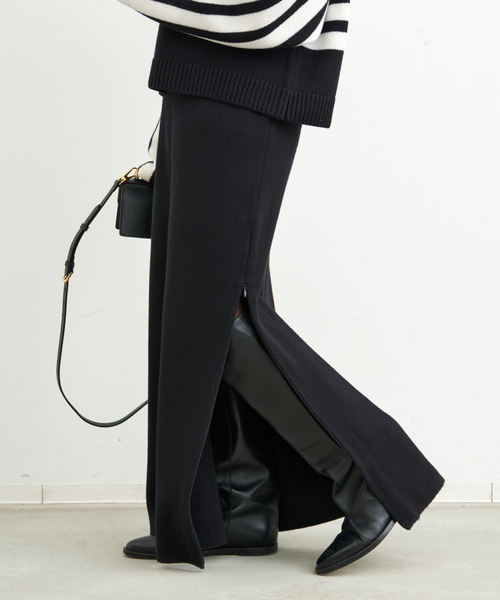 CINOH/チノ 】 SLIT SKIRT（スカート）｜Deuxieme Classe