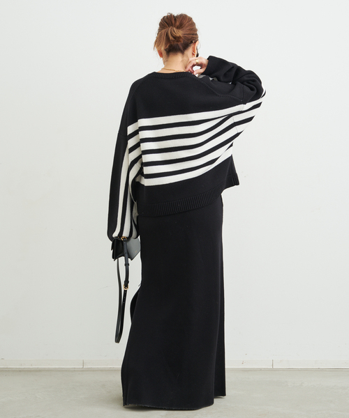 Deuxieme Classe(ドゥーズィエムクラス)の「【CINOH/チノ 】 SLIT SKIRT(スカート・レディース・ブラック・36/38)」の9枚目の写真