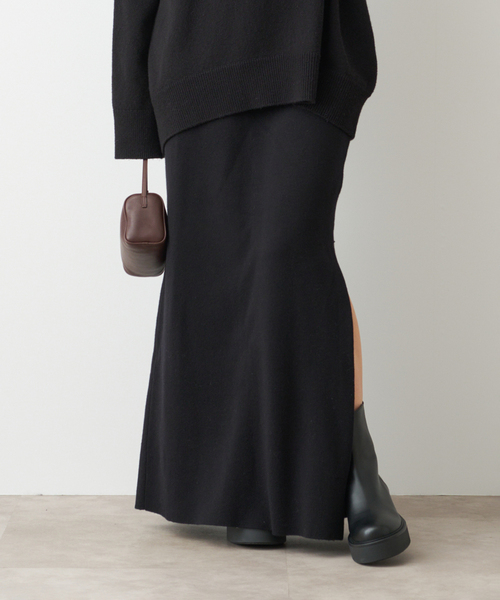 Deuxieme Classe(ドゥーズィエムクラス)の「【CINOH/チノ 】 SLIT SKIRT(スカート・レディース・ブラック・36/38)」の11枚目の写真