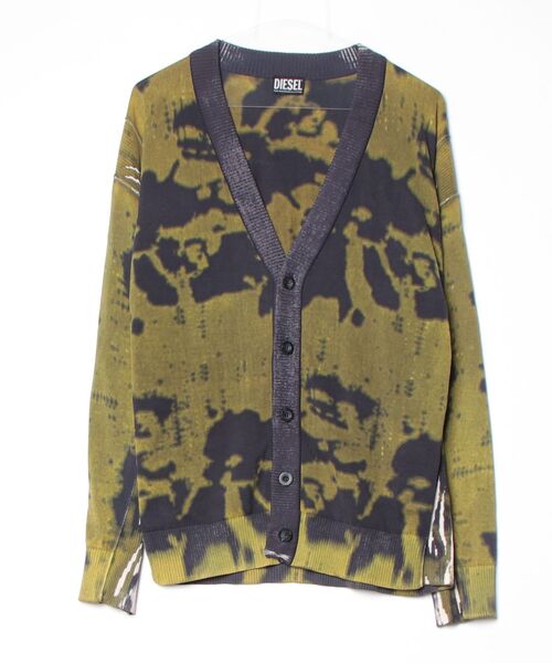 ブランド古着】DIESEL｜ディーゼルのカーディガン/ボレロ（グリーン