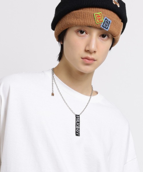 MILKBOY（ミルクボーイ）の「BEADS WORD チェーン（ネックレス・レディース・C/B/A・FREE）」の2枚目の写真