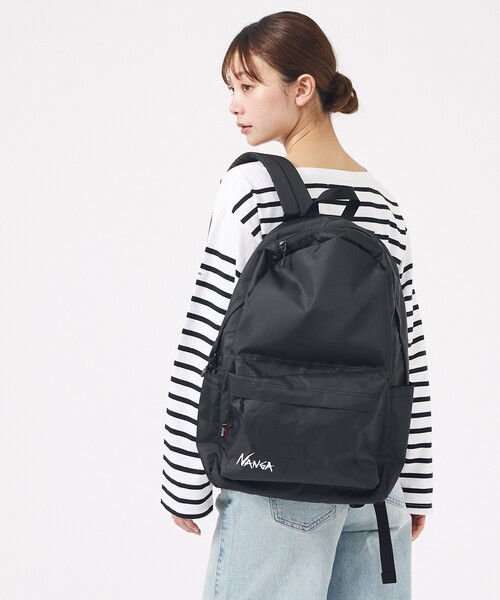 NANGA(ナンガ)の「【NANGA / ナンガ】エコパック UR デイバッグ/20L/N2542-3M306Z(バックパック/リュック・メンズ・カーキ/ブラック・フリー)」の4枚目の写真