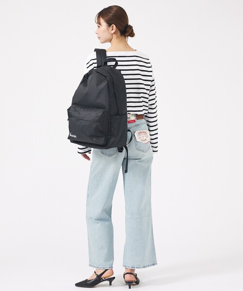 NANGA(ナンガ)の「【NANGA / ナンガ】エコパック UR デイバッグ/20L/N2542-3M306Z(バックパック/リュック・メンズ・カーキ/ブラック・フリー)」の5枚目の写真