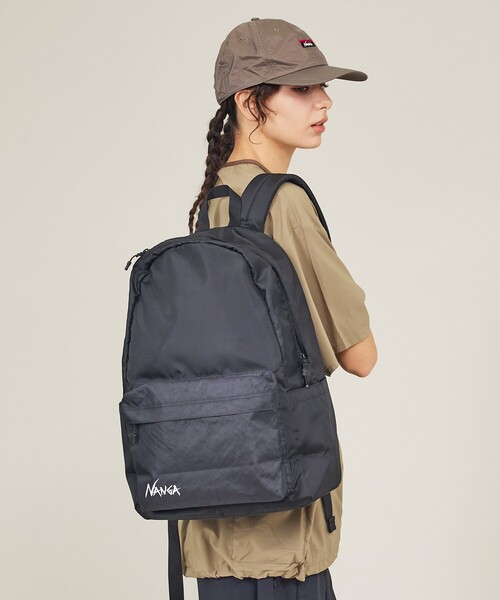 NANGA(ナンガ)の「【NANGA / ナンガ】エコパック UR デイバッグ/20L/N2542-3M306Z(バックパック/リュック・メンズ・カーキ/ブラック・フリー)」の18枚目の写真