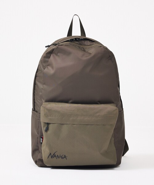NANGA(ナンガ)の「【NANGA / ナンガ】エコパック UR デイバッグ/20L/N2542-3M306Z(バックパック/リュック・メンズ・カーキ/ブラック・フリー)」の9枚目の写真