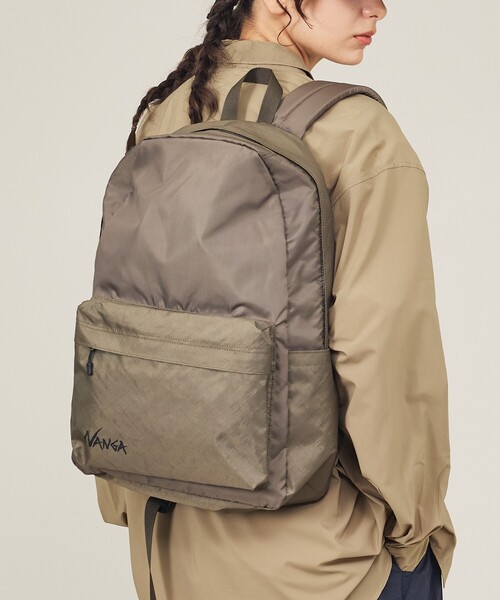 NANGA(ナンガ)の「【NANGA / ナンガ】エコパック UR デイバッグ/20L/N2542-3M306Z(バックパック/リュック・メンズ・カーキ/ブラック・フリー)」の14枚目の写真