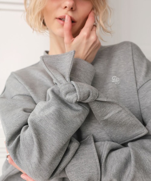 DONOBAN(ドノバン)の「ホイップフリルセットアップ(スウェット・レディース・ブラック/グレー・ONE SIZE)」の19枚目の写真