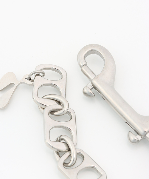 HIDAKA(ヒダカ)の「HIDAKA/ヒダカ Pull Tab Bracelet(ブレスレット・メンズ・シルバー・FREE)」の3枚目の写真