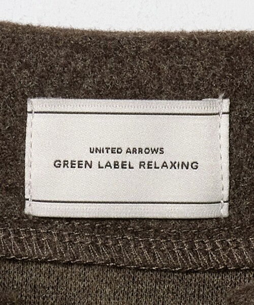 green label relaxing（グリーンレーベルリラクシング）の「メルトンライク ワンピース（ワンピース・レディース・グレー系/ブラウン系/ダークグレー・FREE）」の22枚目の写真