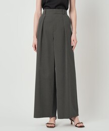 ANAYI | 【セットアップ対応商品】モノトーンドットジャガードタックワイドパンツ(その他パンツ)