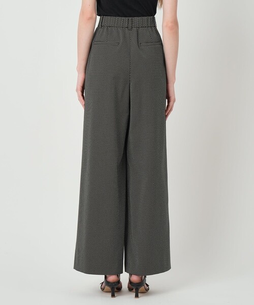 ANAYI（アナイ）の「【セットアップ対応商品】モノトーンドットジャガードタックワイドパンツ（その他パンツ・レディース・ブラック/アイボリー・38/36/34）」の22枚目の写真